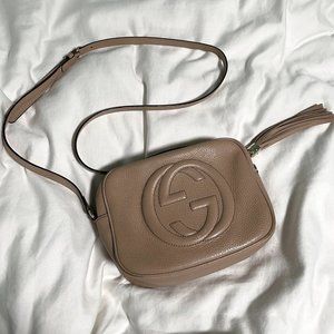 Gucci Soho Disco Crossbody - Rose Beige Leather